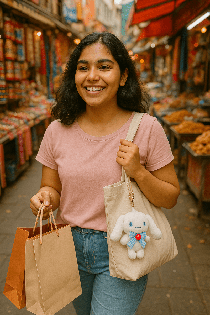 Cinnamoroll Kawaii Plush Bag Charm - Questsole