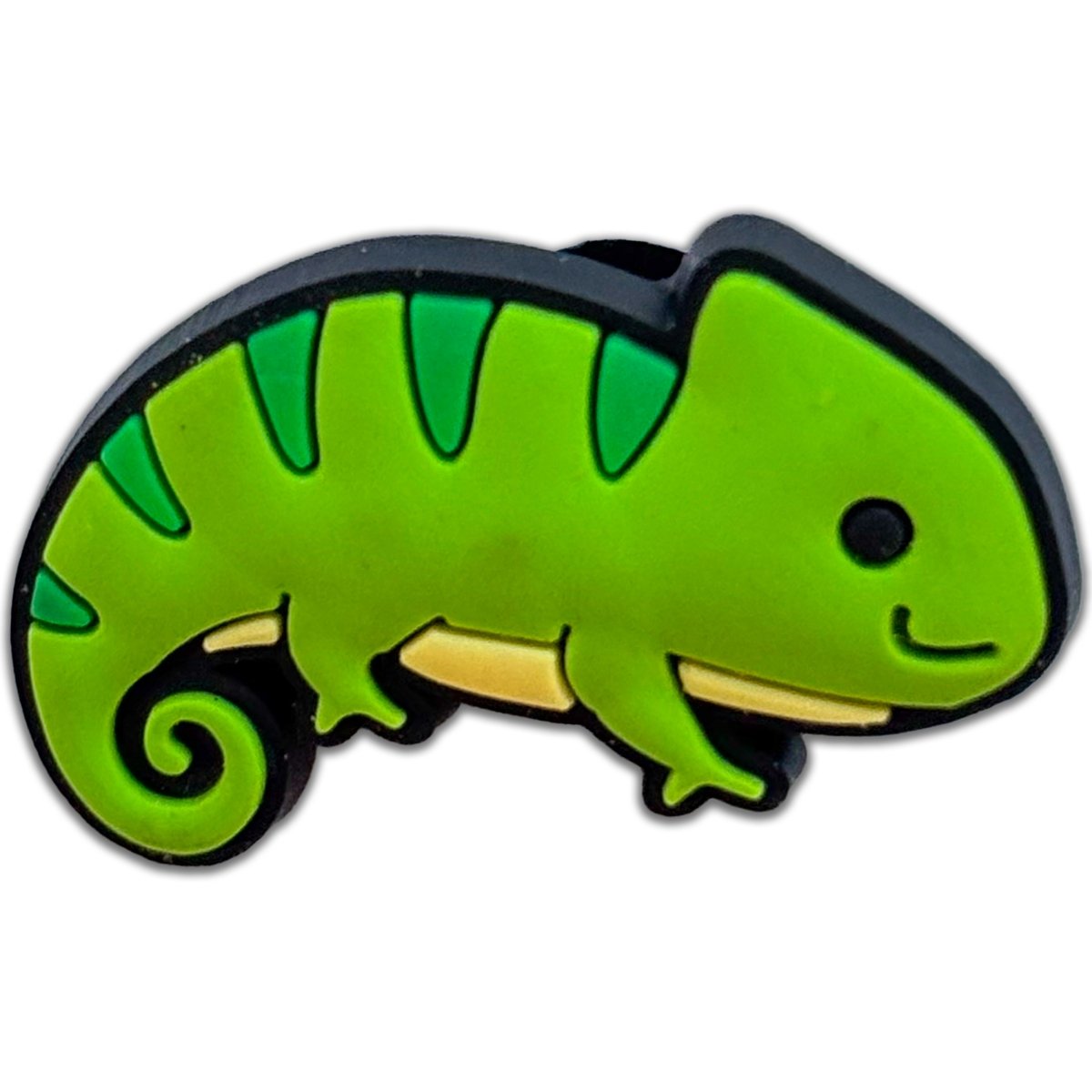 Green Chameleon Shoe Charm - Questsole