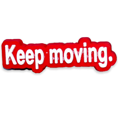Keep Moving : Shoe Charm