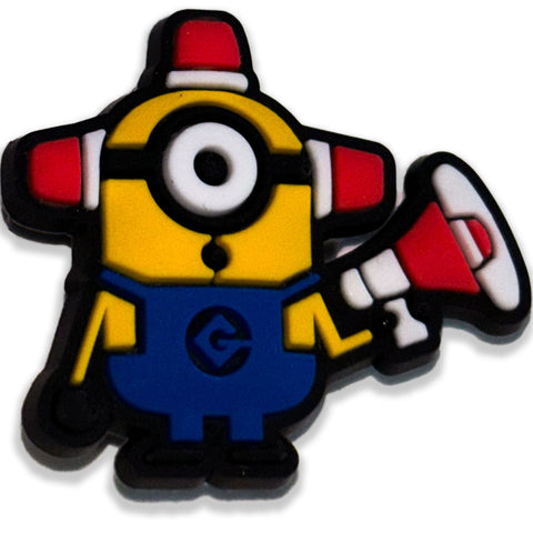 Minion With Megafono : Shoe Charm