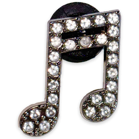Music Symbol Metal Shoe Charm