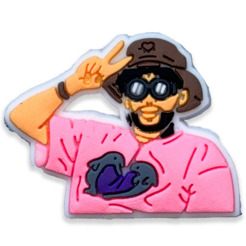 Peace Out Vibes Shoe Charm
