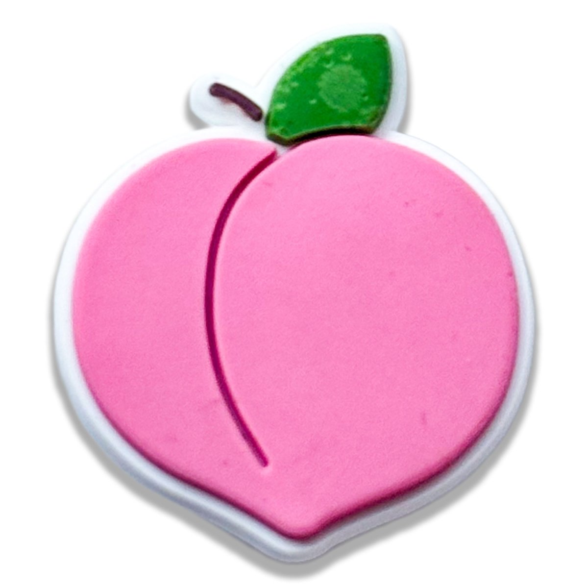 Peach Fruit Shoe Charm