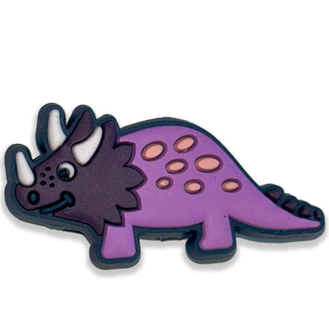 Purple Dinosaur : Shoe Charm