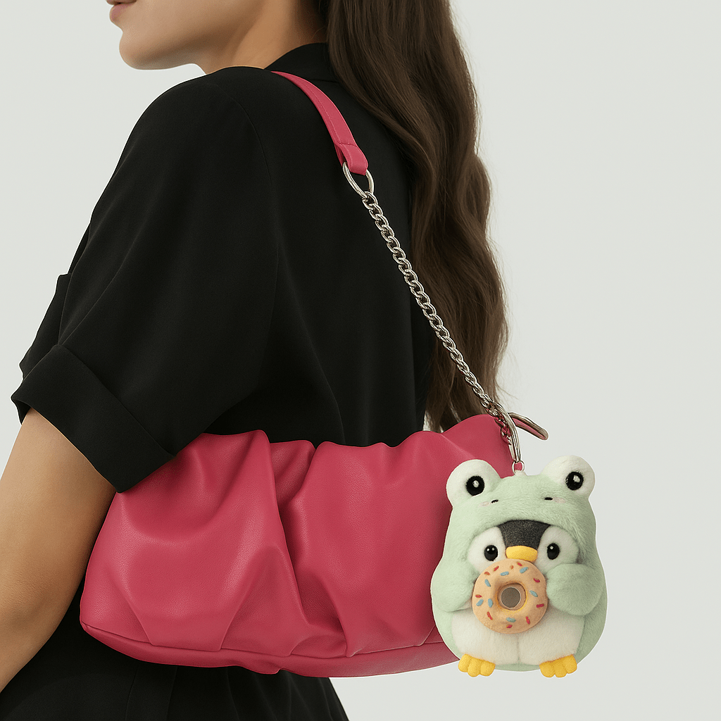 Questsole Cute Penguin Bag Charm - Questsole