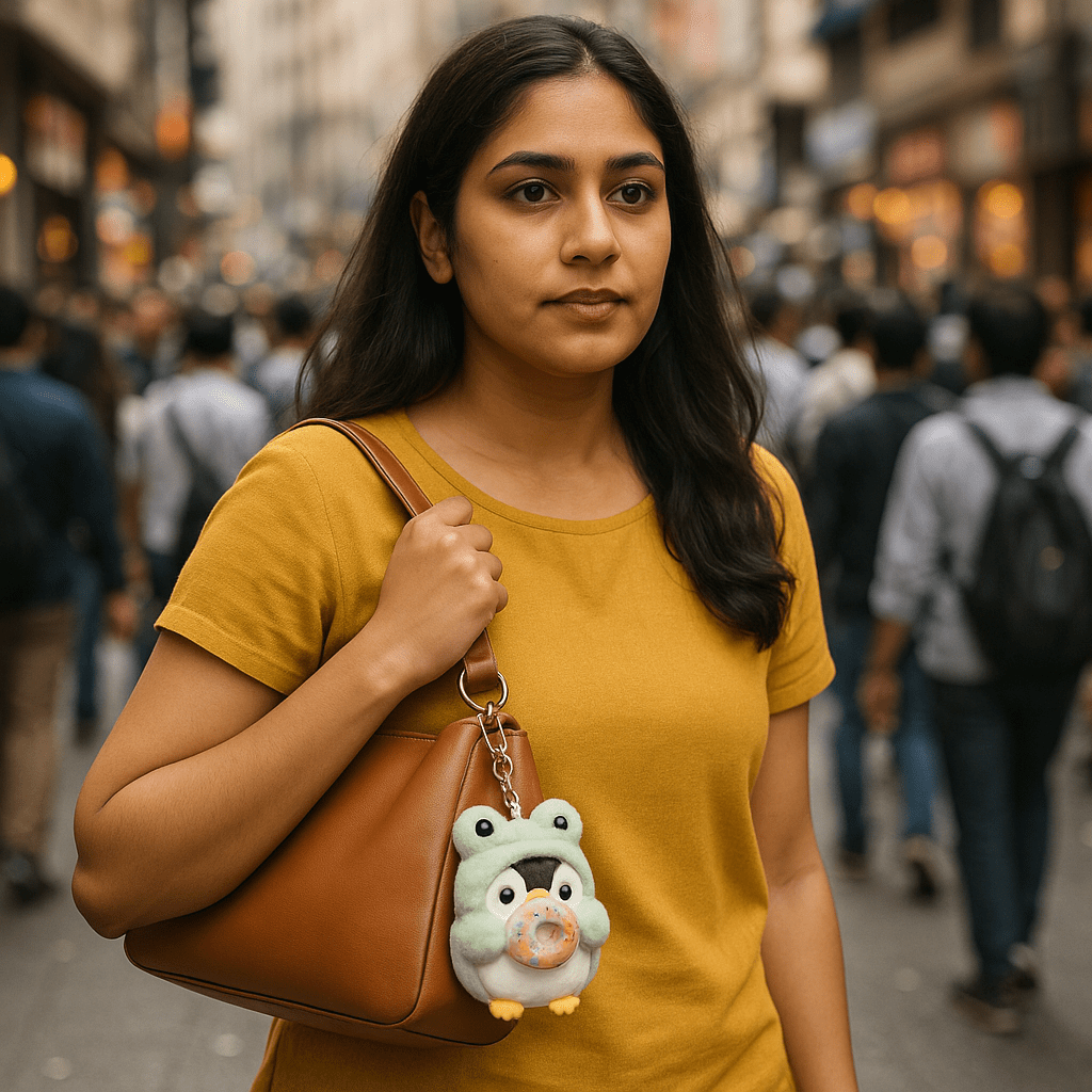 Questsole Cute Penguin Bag Charm - Questsole