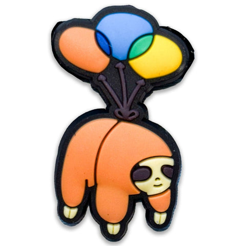 Sloth In Air With Ballon's : Shoe Charm