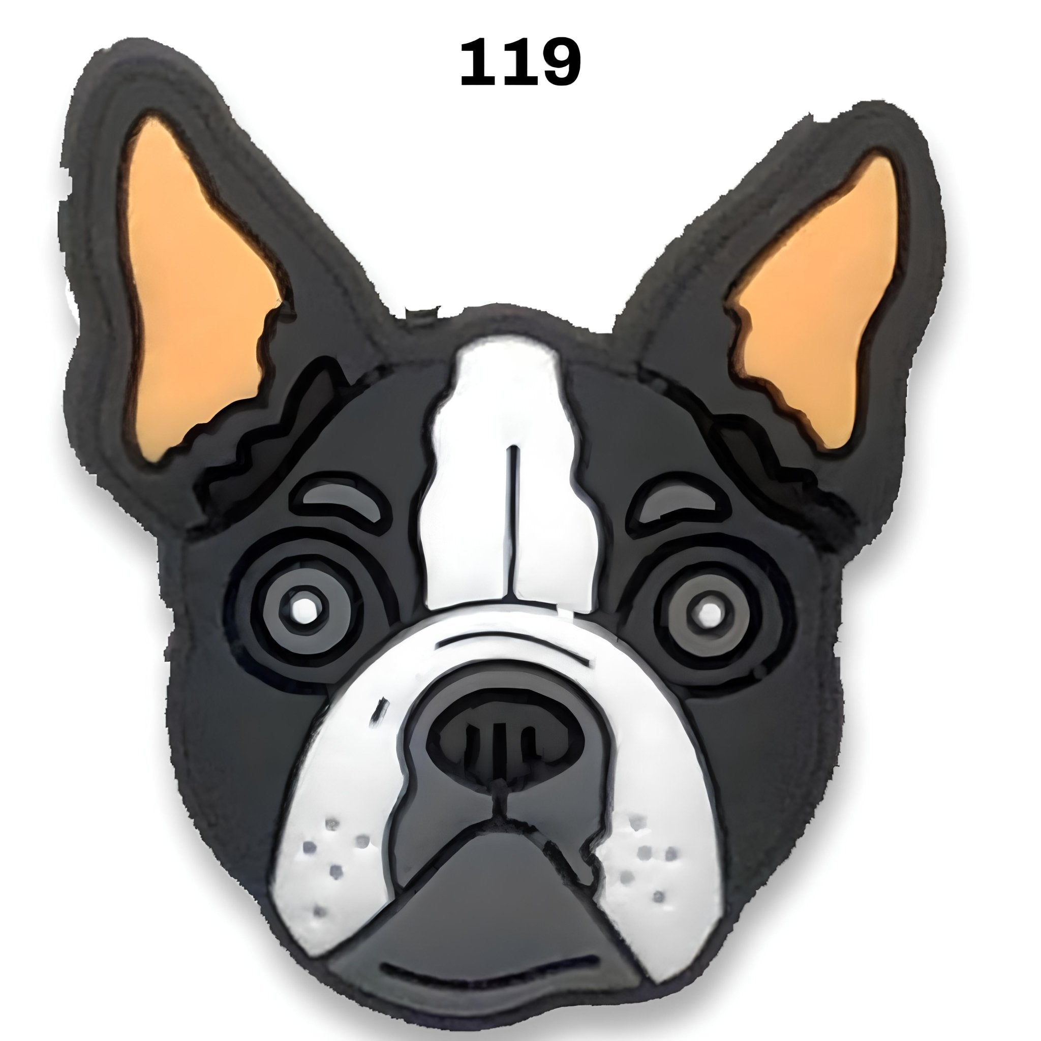 Boston Terrier Charm Paw sitively Adorable