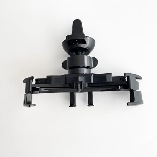 Questsole Bat-Wing Car Phone Holder – 360° Air Vent Mount (Jet Black)