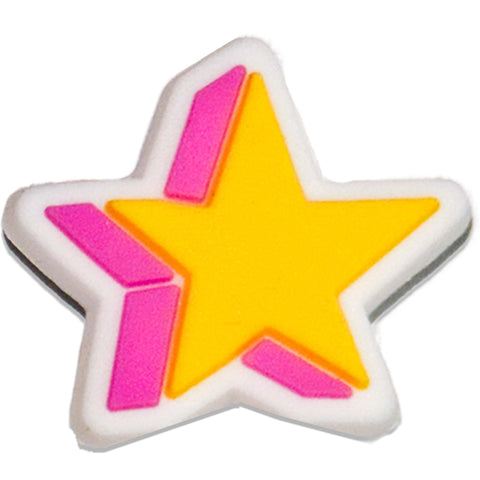3D Yellow Star : Shoe Charm