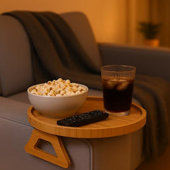 Questsole Home Sofa Armrest Tray