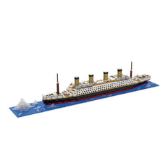 Questsole Micro Building Blocks Titanic Model Kit, 1878 Pieces