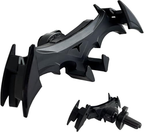 Questsole Bat-Wing Car Phone Holder – 360° Air Vent Mount (Jet Black)
