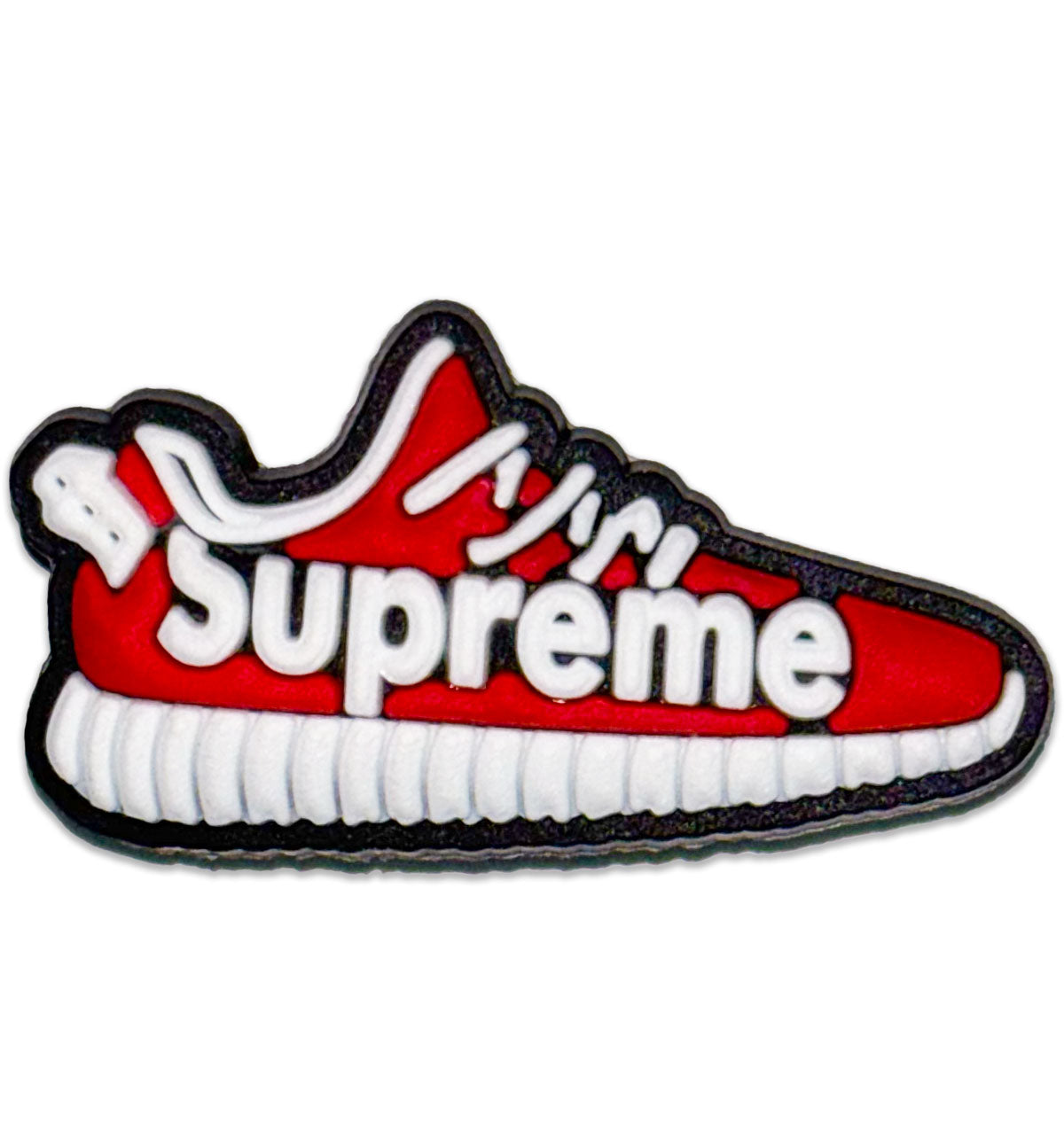 Red Supreme Sneaker Charm