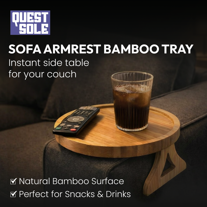 (Pack Of 2) Home Sofa Armrest Tray