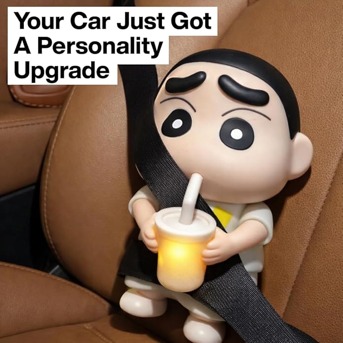 Questsole Shinchan Figure 15 CM Collectible Toy Figurine Lamp for Desk & Home Décor (Pre Order It Will Be Shipped In 4-5 Days)