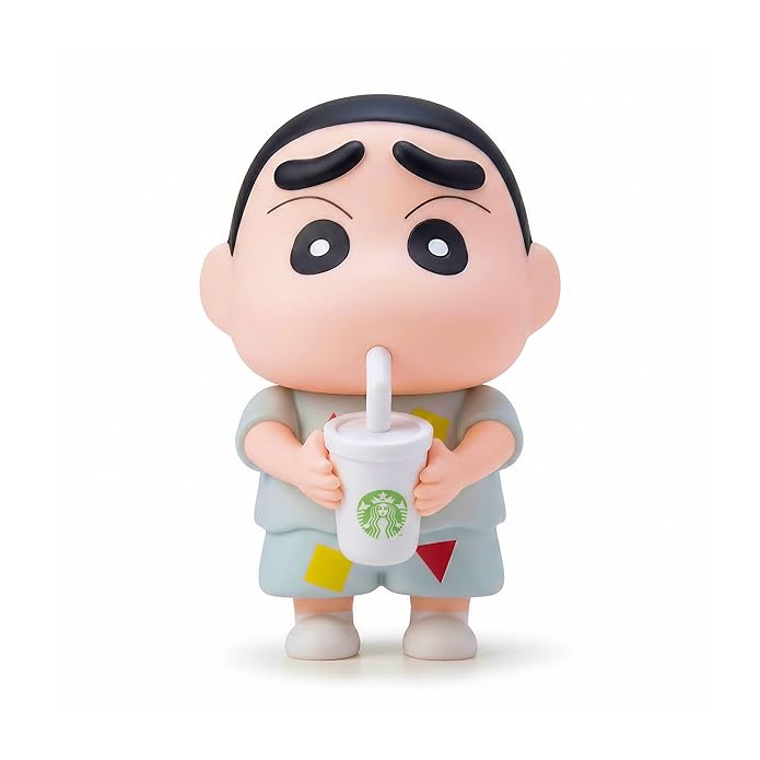 Questsole Shinchan Figure 15 CM Collectible Toy Figurine Lamp for Desk & Home Décor (Pre Order It Will Be Shipped In 4-5 Days)