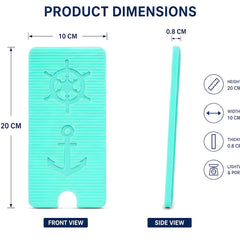 Questsole Flexible Silicone Phone Stand — Aqua Color (Express Shipping)