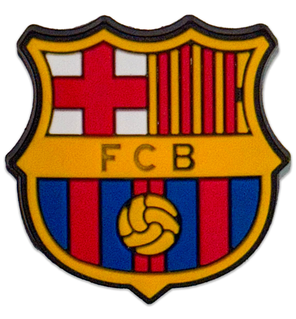 FC Barcelona Shoe Charm – Bold Style for True Fans!