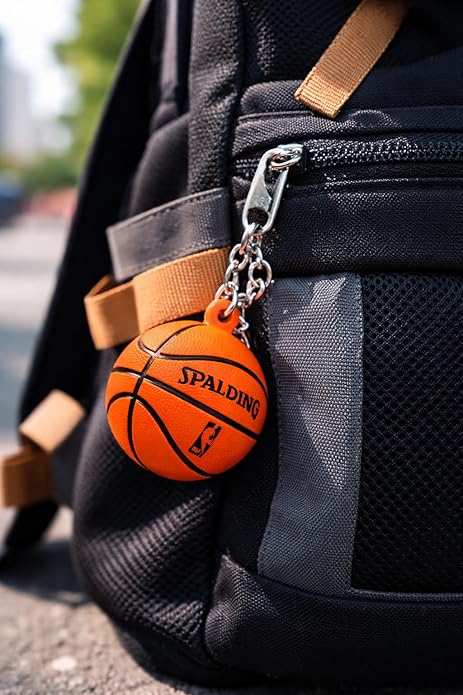 Questsole Sports Basketball Keychain