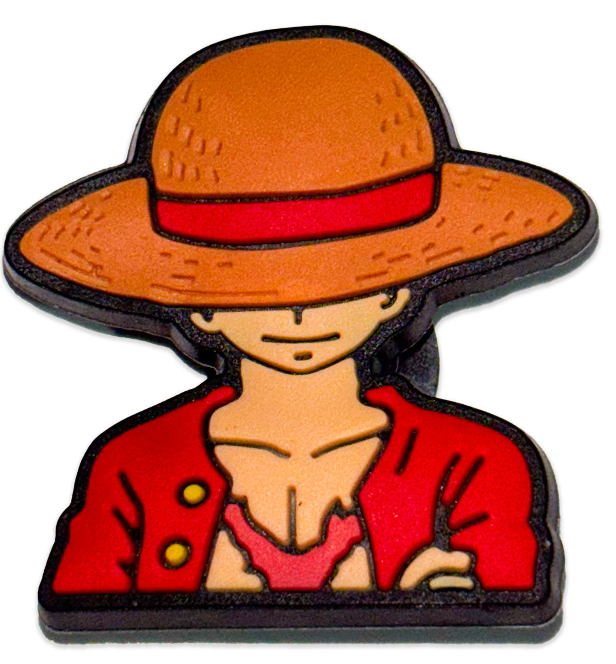 Monkey D. Luffy on Hat Shoe Charm