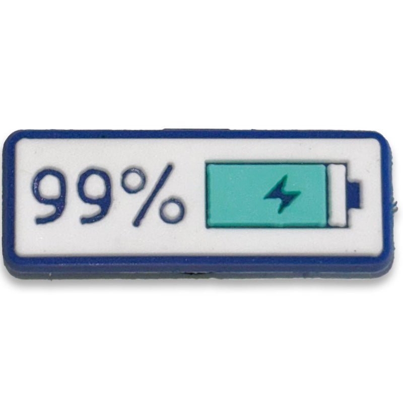 99% Battery Percentage : Shoe Charm - Questsole