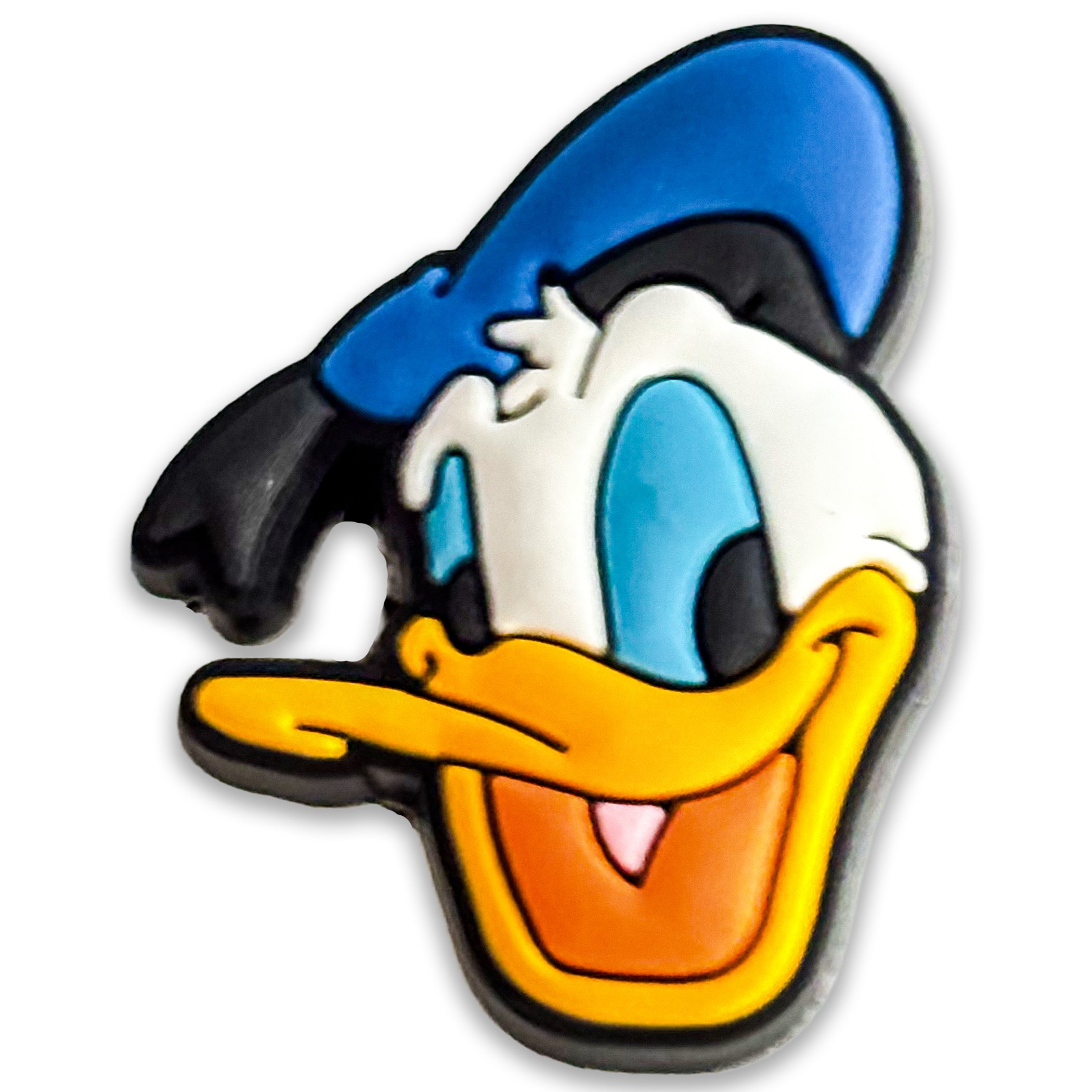 Cheerful Duck Face Shoe Charm
