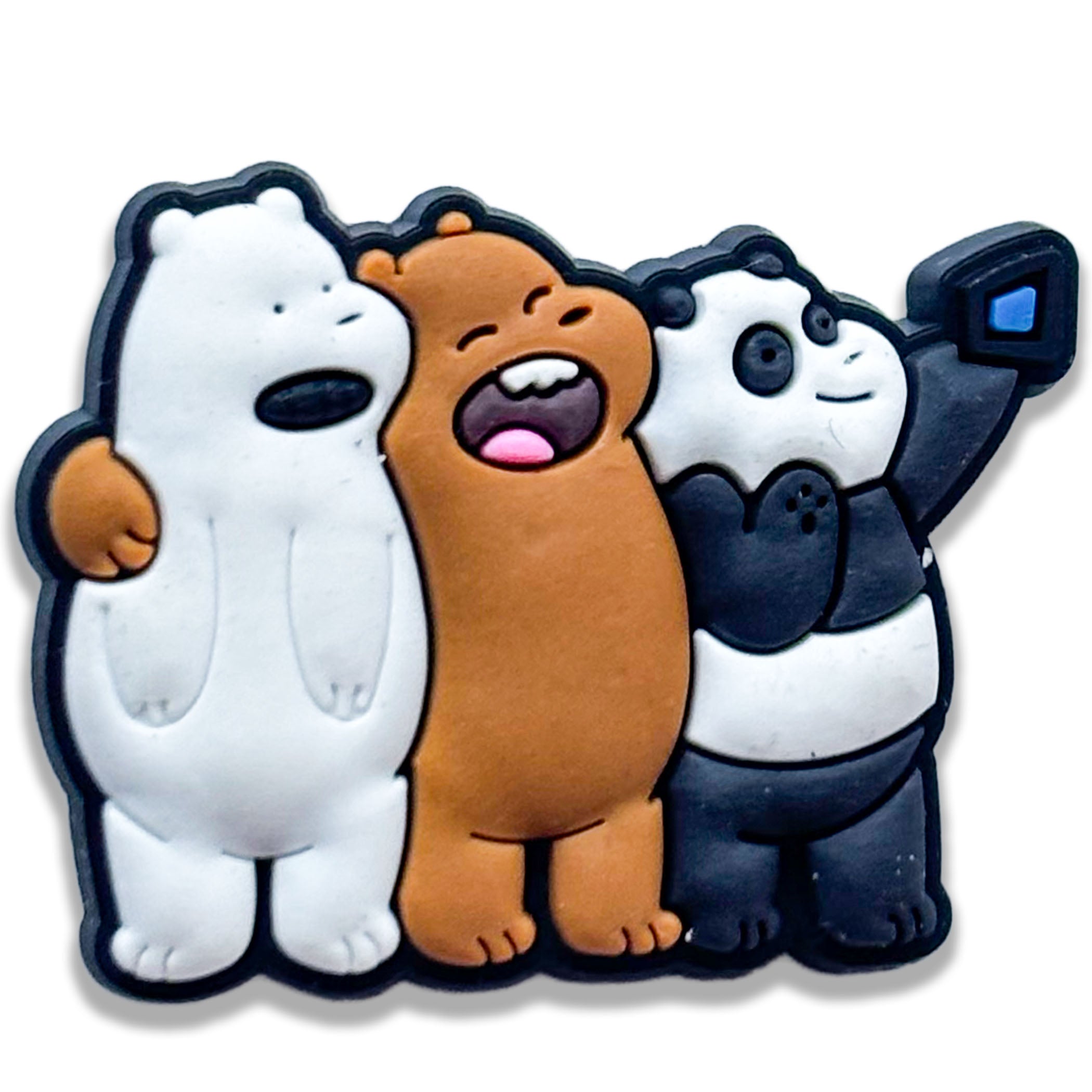 We Bare Bears Shoe Charm – Ice, Grizz & Panda