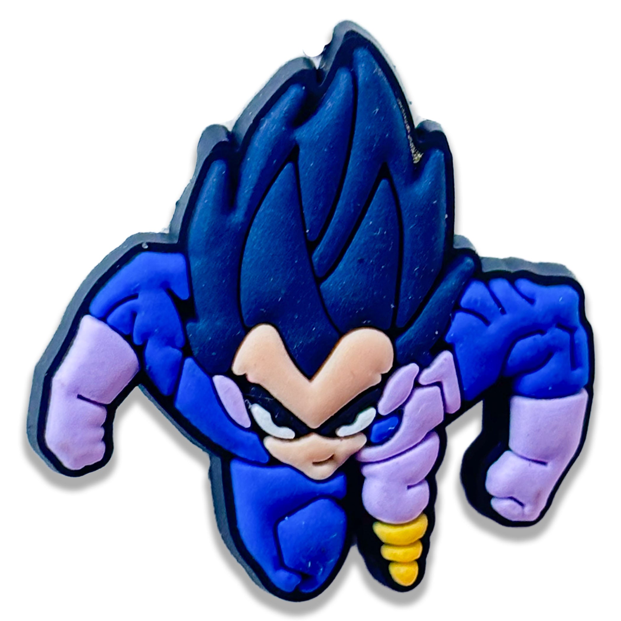 Vegeta Shoe Charm – Saiyan Warrior Style
