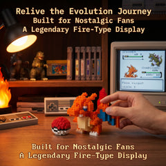 Brikverse (188 Pieces) Ember Cub — Buildable Mini-Brick Salamander Figure