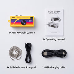 Retro Digital Camera Keychain (Random Color/Design)