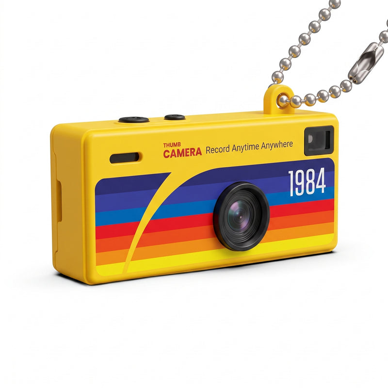 Retro Digital Camera Keychain (Random Color/Design)