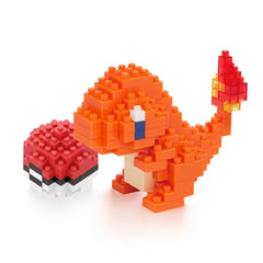 Brikverse (188 Pieces) Ember Cub — Buildable Mini-Brick Salamander Figure