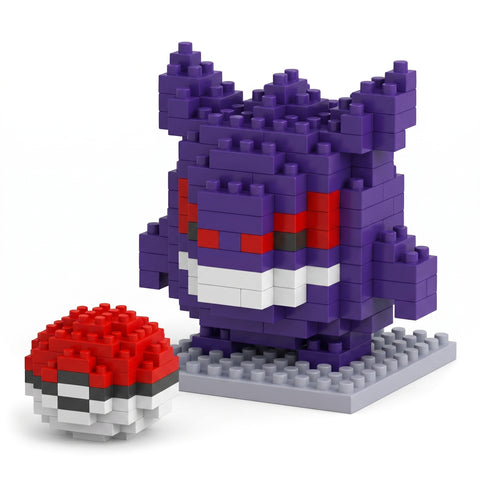Brikverse (228 Pieces) Shadow Grin — Buildable Mini-Brick Spectre Figure