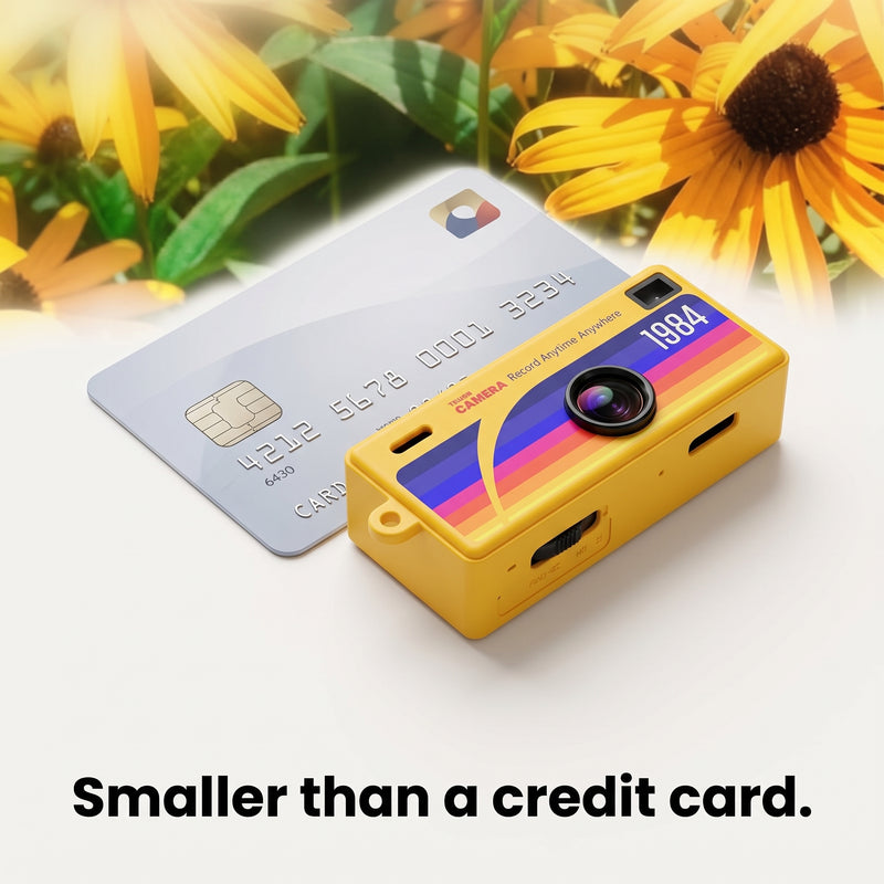 Retro Digital Camera Keychain (Random Color/Design)