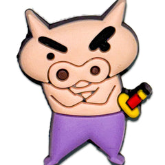 Bad Boy Piggy Shoe Charm - Questsole