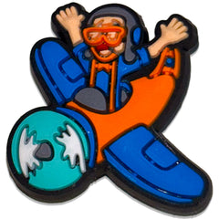 Blippi In Aeroplance : Shoe Charm - Questsole