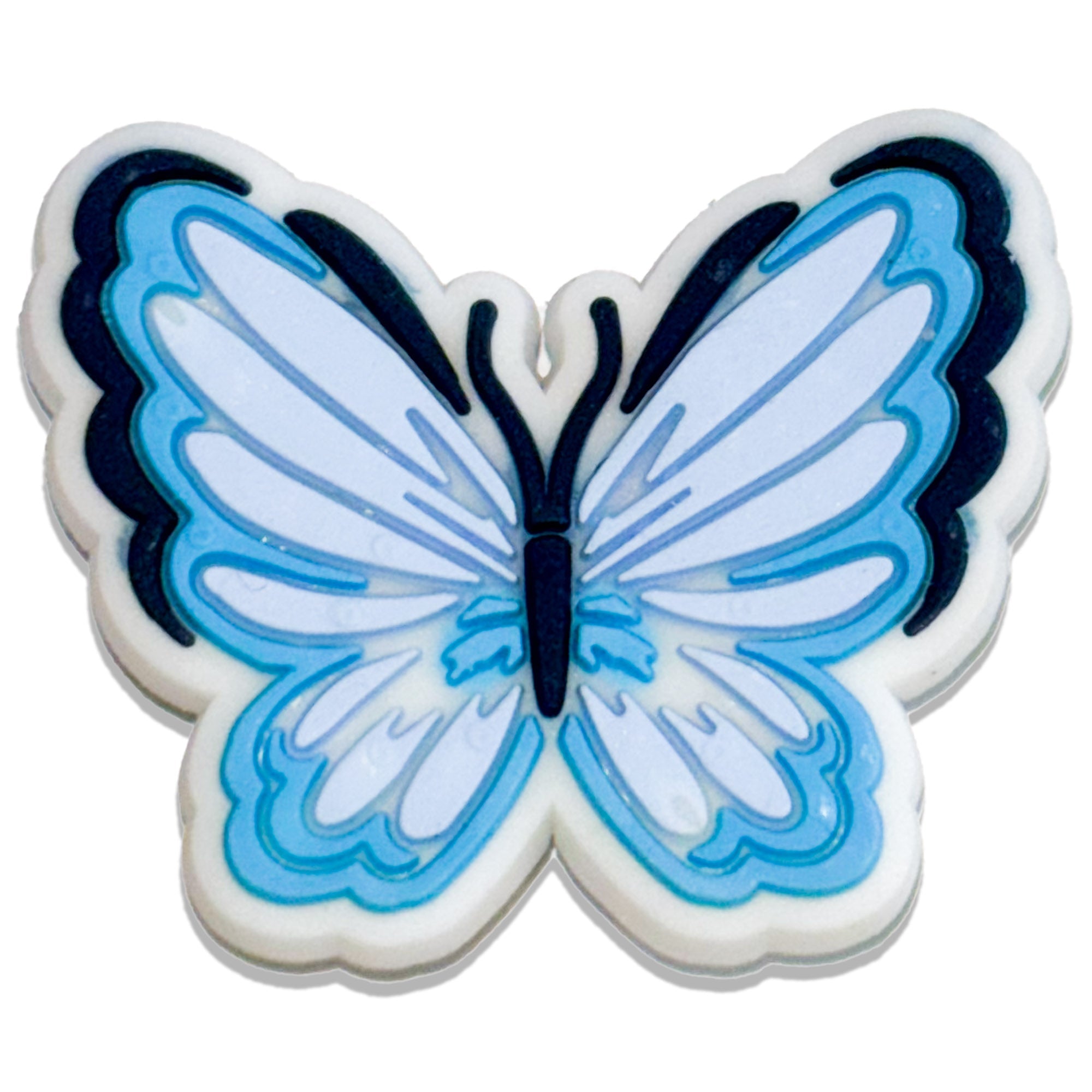 🦋 Blue Butterfly : Shoe Charm - Questsole