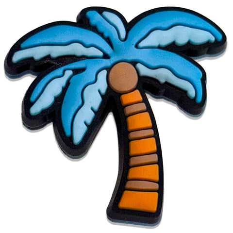 Blue Coconut Tree : Shoe Charm