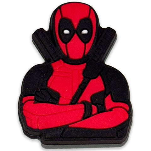 Bold Red Antihero Shoe Charm