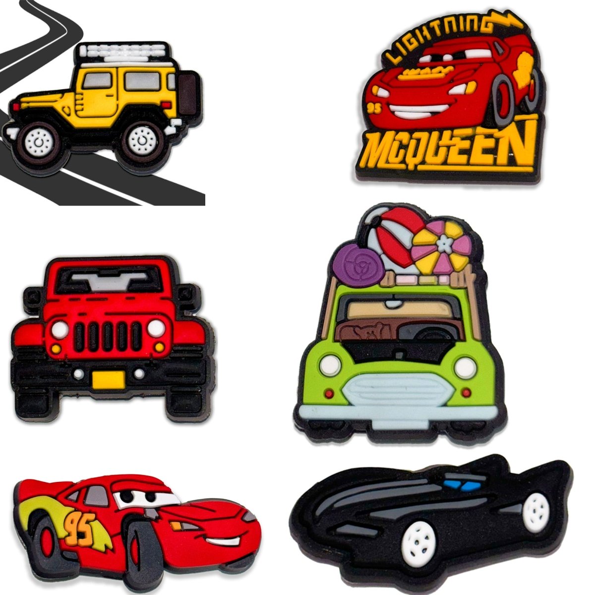 Car - Themed Shoe Charms - Questsole