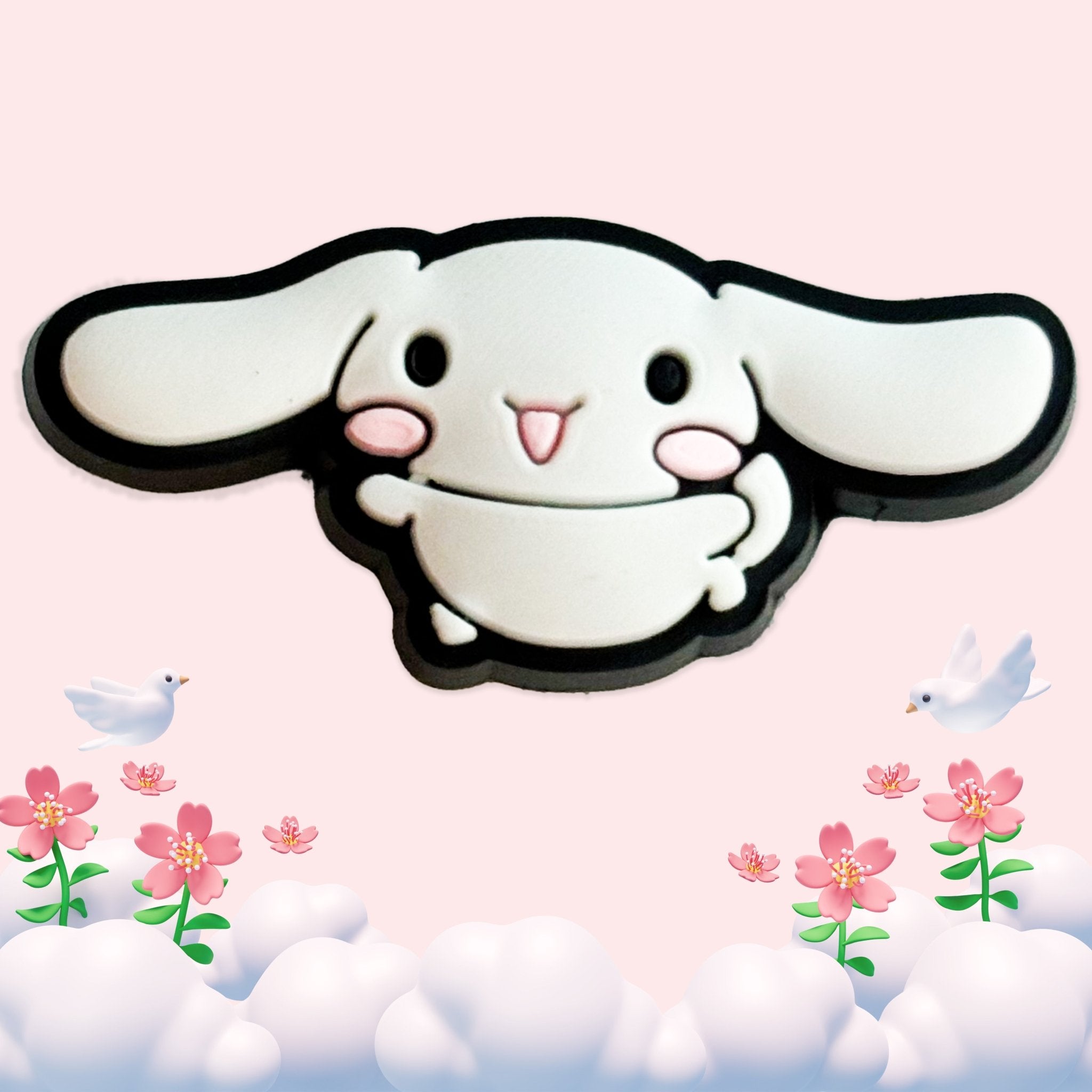 Cinnamoroll Shoe Charm: Sweeten Your Steps with Sanrio Style - Questsole