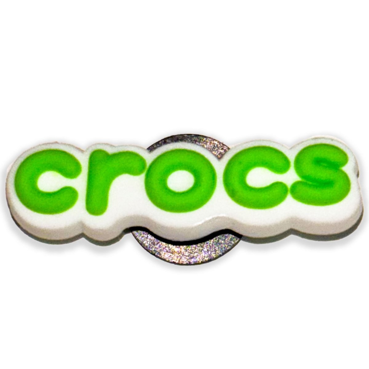 Cro*cks Logo In Green Color Shoe Charm - Questsole