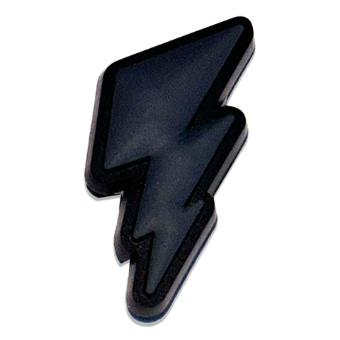 Energy Symbol In Black : Shoe Charm