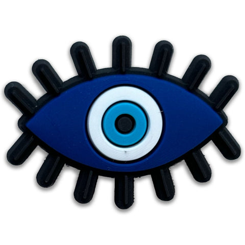 Evil Eye with Eyebrow : Shoe Charm