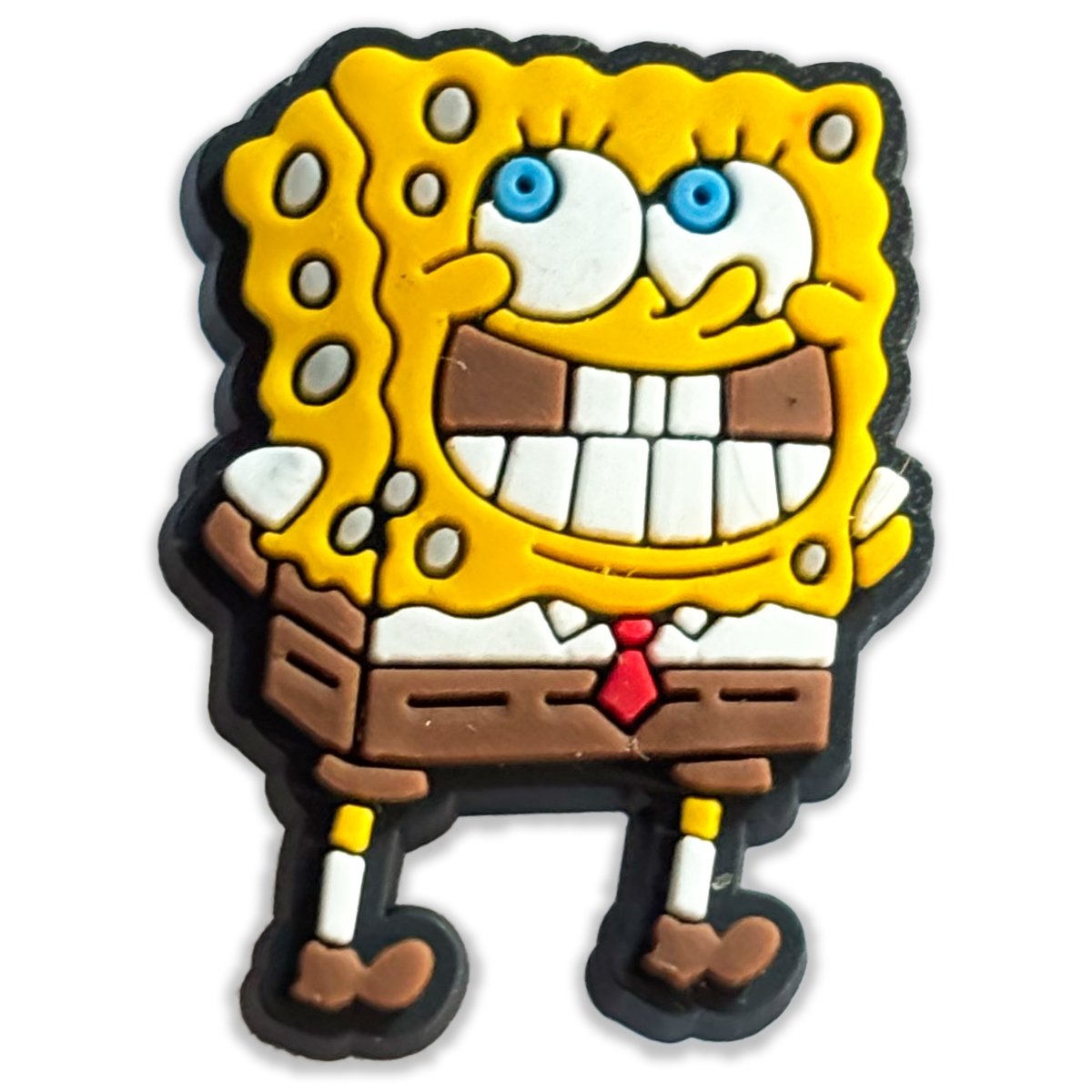 Funny Yellow Sponge Shoe Charm - Questsole