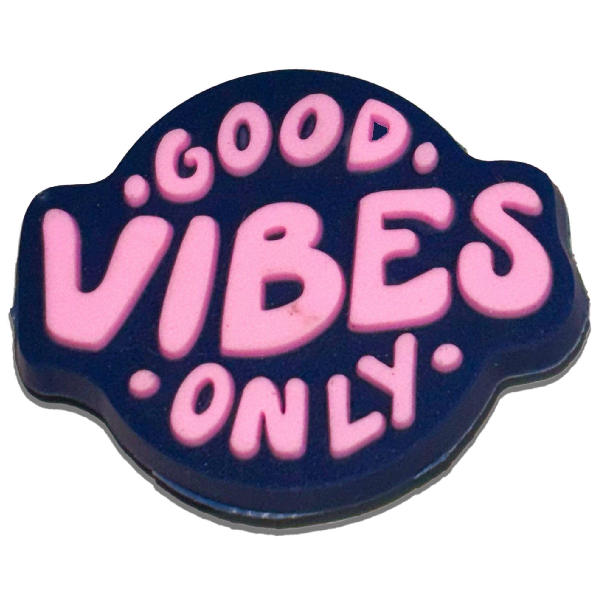 "Good Vibes Only" :Shoe Charm - Questsole