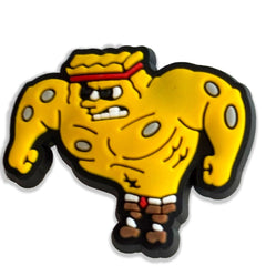 Gym Boy SpooongBob Shoe Charm - Questsole