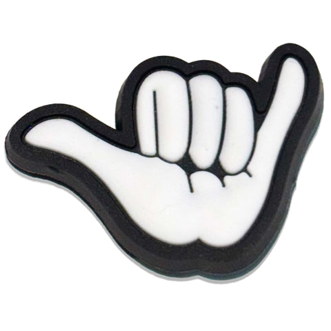 Hang Loose Sign Hand : Shoe Charm