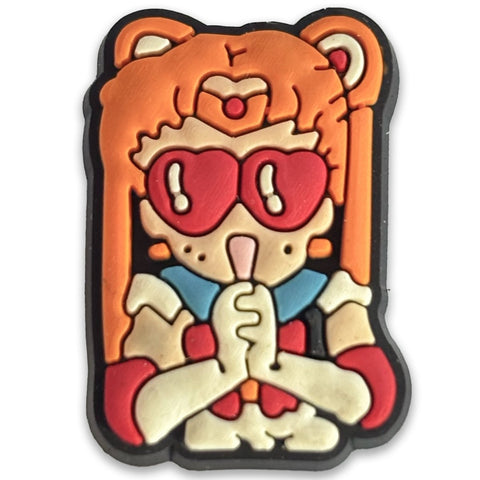 Heart Eyes Sailor Moon Shoe Charm